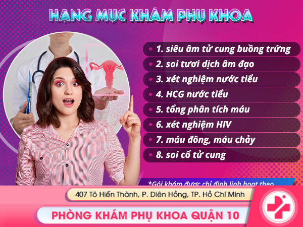 Sức khoẻ của chị em là trách nhiệm của chúng tôi