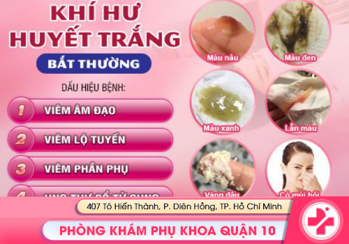 Huyết trắng có màu sắc và mùi bất thường là dấu hiệu của bệnh lý phụ khoa. Bệnh huyết trắng